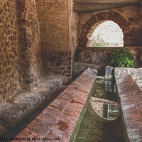 Buy canvas prints of The Old Public Washhouse of Valldemossa by Peter F Hunt