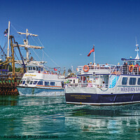 Buy canvas prints of Western Lady Ferry Brixham by Peter F Hunt