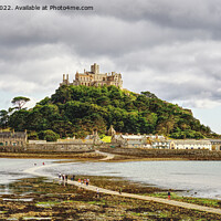 Buy canvas prints of St Michael's Mount Cornwall by Peter F Hunt