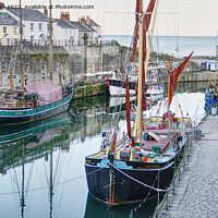 Buy canvas prints of Lady Daphne In Charlestown by Peter F Hunt