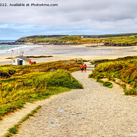 Buy canvas prints of Pathway To The Beach by Peter F Hunt