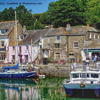 Buy canvas prints of Padstow Harbour Cornwall by Peter F Hunt