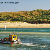 Buy canvas prints of Ferry From Padstow To Rock  by Peter F Hunt