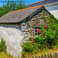Buy canvas prints of A Very Rural Garden Shed by Peter F Hunt