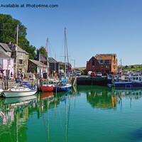 Buy canvas prints of Padstow North Cornwall by Peter F Hunt