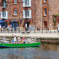 Buy canvas prints of Exeter Quay Butts Ferry by Peter F Hunt