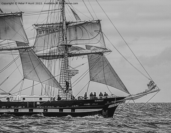 Sailing The TS Royalist Picture Board by Peter F Hunt
