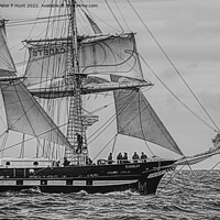 Buy canvas prints of Sailing The TS Royalist by Peter F Hunt