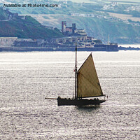 Buy canvas prints of Coming Into Plymouth Sound by Peter F Hunt
