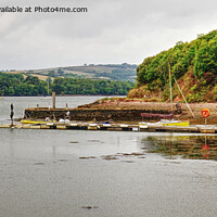 Buy canvas prints of The River Dart From Galmpton Creek by Peter F Hunt