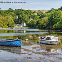 Buy canvas prints of Kingswear Creek On The River Dart by Peter F Hunt