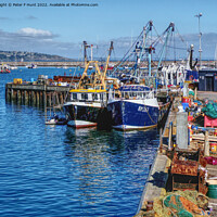 Buy canvas prints of The Fish Dock by Peter F Hunt