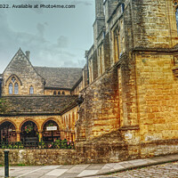 Buy canvas prints of Sherborne St Johns' Almshouse by Peter F Hunt