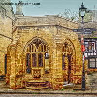 Buy canvas prints of The Conduit Sherborne Dorset by Peter F Hunt