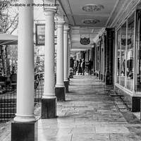 Buy canvas prints of The Pantiles Colonnade by Peter F Hunt