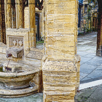 Buy canvas prints of The Old Town Water Supply by Peter F Hunt