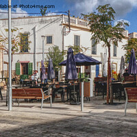 Buy canvas prints of The Town Square Calvia  by Peter F Hunt