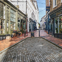 Buy canvas prints of The Old Town Tunbridge Wells  by Peter F Hunt