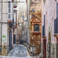 Buy canvas prints of Palma City Old Town by Peter F Hunt