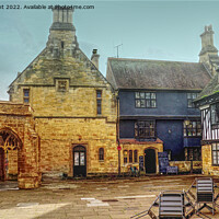 Buy canvas prints of The Parade Sherborne Dorset by Peter F Hunt