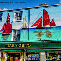 Buy canvas prints of Brixham Wall Mural by Peter F Hunt