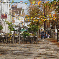 Buy canvas prints of The Famous Pantiles At Royal Tunbridge Wells  by Peter F Hunt