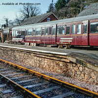 Buy canvas prints of Staverton Railway Station by Peter F Hunt