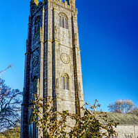 Buy canvas prints of Church Tower On The Moor by Peter F Hunt
