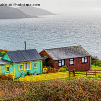Buy canvas prints of Living On The Edge At Whitsand Bay by Peter F Hunt
