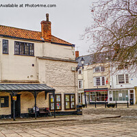 Buy canvas prints of Market Place Wells Somerset by Peter F Hunt