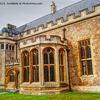 Buy canvas prints of Wells Cathedral School by Peter F Hunt