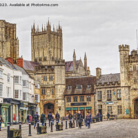 Buy canvas prints of From Market Place To A Cathedral And Palace by Peter F Hunt