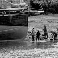 Buy canvas prints of The Tide Is Coming In by Peter F Hunt