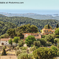 Buy canvas prints of A View From  Galilea by Peter F Hunt