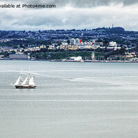 Buy canvas prints of TS Royalist In Torbay by Peter F Hunt