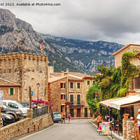 Buy canvas prints of Fornalutx Mountain Village Mallorca  by Peter F Hunt