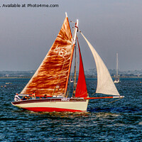 Buy canvas prints of A Good Wind On The Blackwater by Peter F Hunt