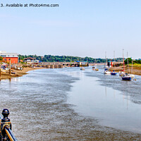 Buy canvas prints of The Colne At Wivenhoe by Peter F Hunt