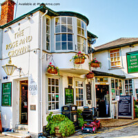 Buy canvas prints of The Rose And Crown Wivenhoe by Peter F Hunt