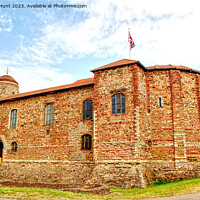 Buy canvas prints of Colchester Castle by Peter F Hunt