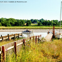 Buy canvas prints of The Old Moorings At Wivenhoe by Peter F Hunt