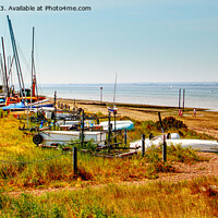 Buy canvas prints of Stone Sailing Club On The Blackwater Estuary by Peter F Hunt