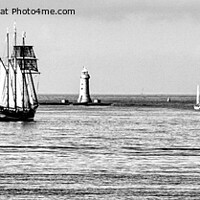 Buy canvas prints of Sailing Away by Peter F Hunt