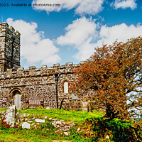 Buy canvas prints of Church On The Tor by Peter F Hunt