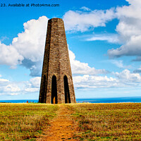 Buy canvas prints of The Daymark by Peter F Hunt