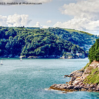 Buy canvas prints of The River Dart Estuary by Peter F Hunt
