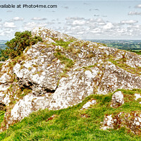 Buy canvas prints of View From Brentor Dartmoor by Peter F Hunt