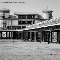 Buy canvas prints of The Grand Pier Weston-super-Mare by Peter F Hunt