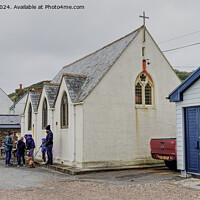 Buy canvas prints of St Andrews Church Beesands Devon by Peter F Hunt