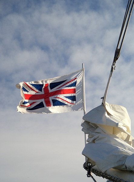 Flying the Union Flag Picture Board by Peter F Hunt